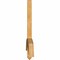 Ekena Millwork Bellingham Rough Sawn Timber Gable Bracket, Western Red Cedar, 84"W x 24"H x 2"D x 4"F, 7/12 Pitch GBW084X24X0204BEL00RWR - alternate 3